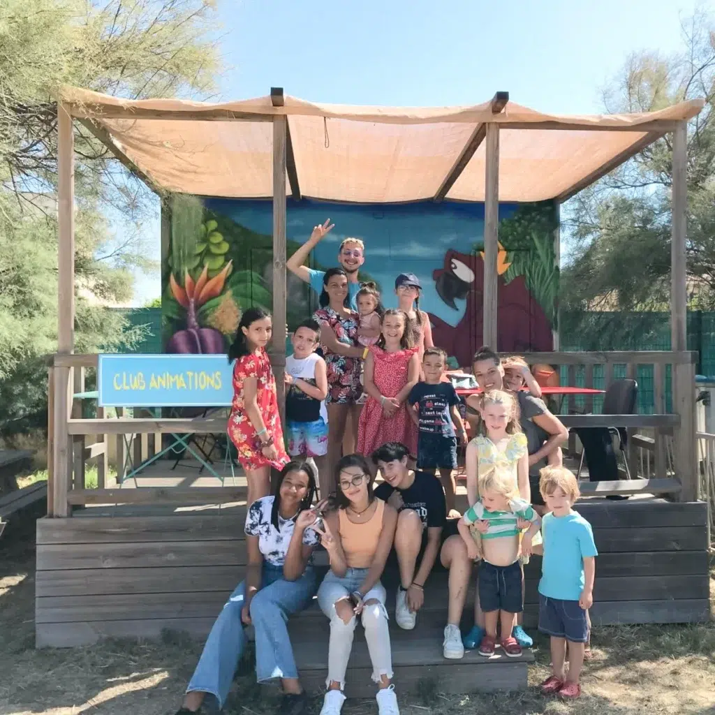 camping familiale dans l'aude - club enfant - Camping Bel Air Village Barberousse